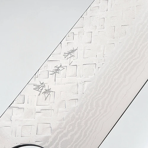 Yoshimi Kato VG10 Tsuchime Damask Rosewood Bunka