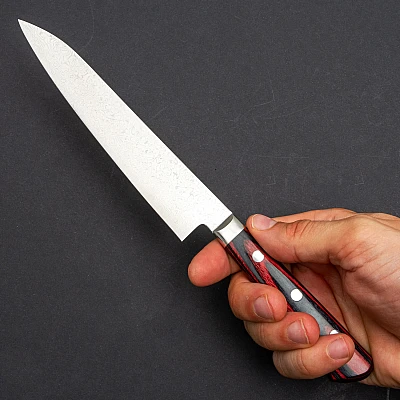 Yoshimi Kato VG10 Polished Damast Petty 15 cm