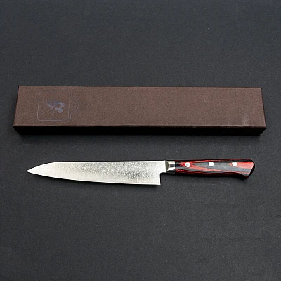 Yoshimi Kato VG10 Polished Damast Petty 15 cm