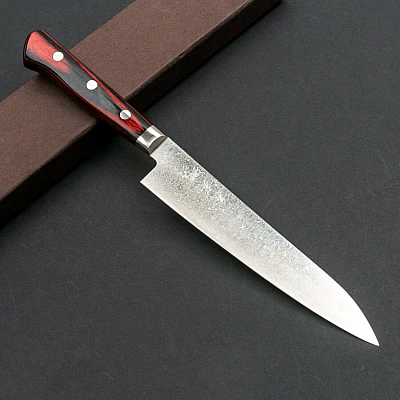 Yoshimi Kato VG10 Polished Damast Petty 15 cm
