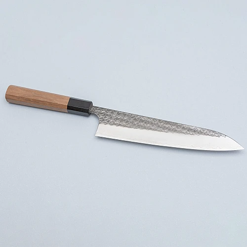 Yoshimi Kato SG2 Minamo Walnut Gyuto 21 cm