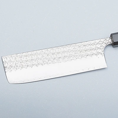 Yoshimi Kato SG2 Minamo Walnut Nakiri 16,5 cm