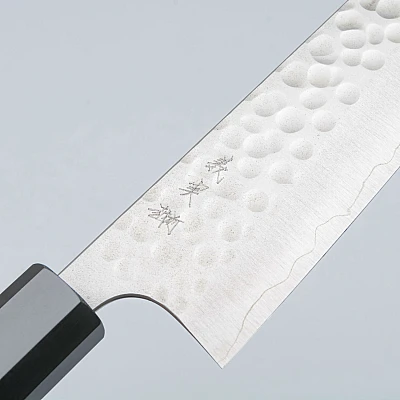 Yoshimi Kato SG2 Tsuchime Santoku 17 cm