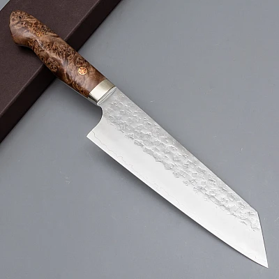 Yoshimi Kato SG2 Tsuchime Premium Bunka 17 cm