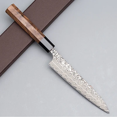 Yoshimi Kato SG2 Damask Walnut Petty 15