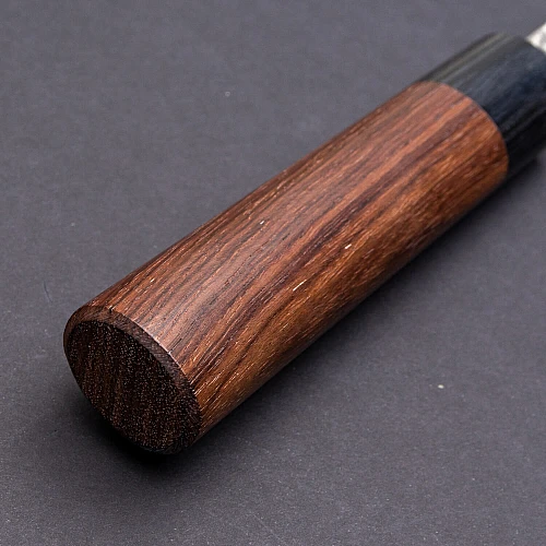 yoshimi kato vg10 damast rosewood santoku 16.5 cm