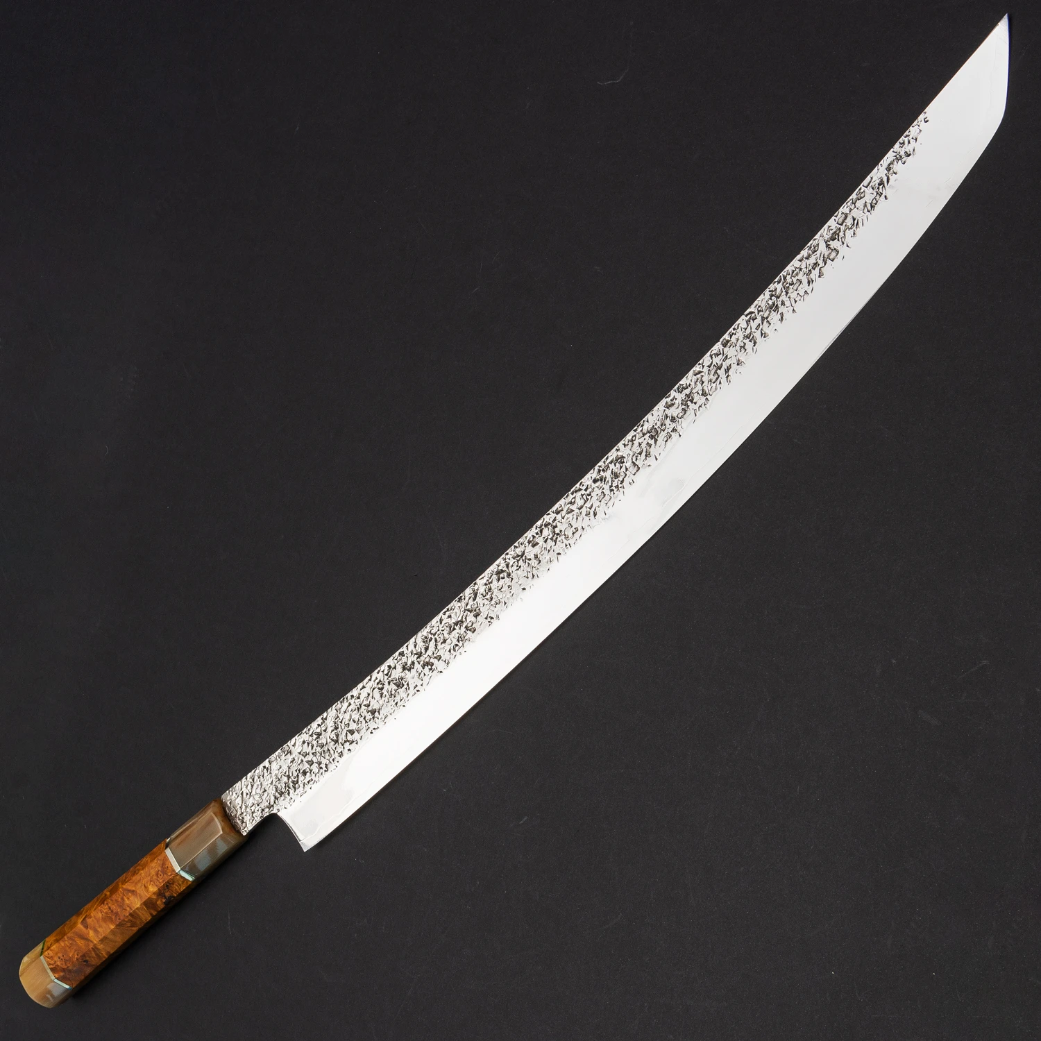 sisimaru Yu Kurosaki Shizuku Sakimaru Sujihiki 45 cm | Knivesworld.eu