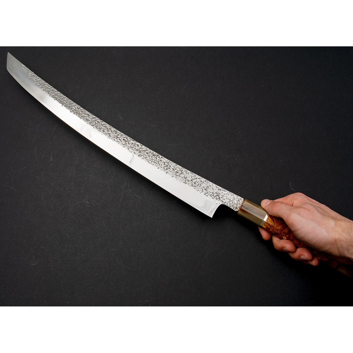 Yu Kurosaki Shizuku Sakimaru Sujihiki 45 cm | Knivesworld.eu