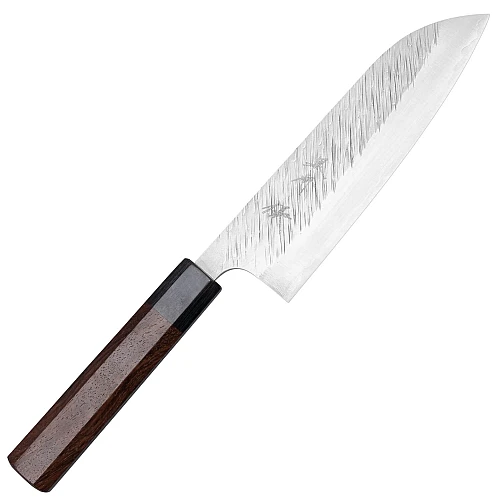 Yu Kurosaki Fujin SG2 Rosewood Santoku 17 cm