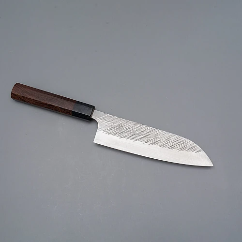 yu kurosaki fujin sg2 rosewood santoku 17 cm