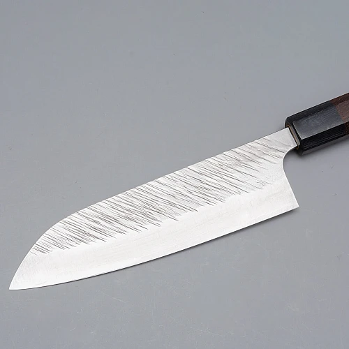 yu kurosaki fujin sg2 rosewood santoku 17 cm