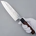 yu kurosaki fujin sg2 rosewood santoku 17 cm