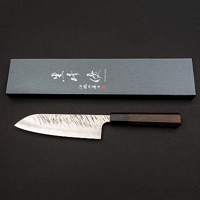 Yu Kurosaki Fujin VG10 Wenge Santoku 17 cm