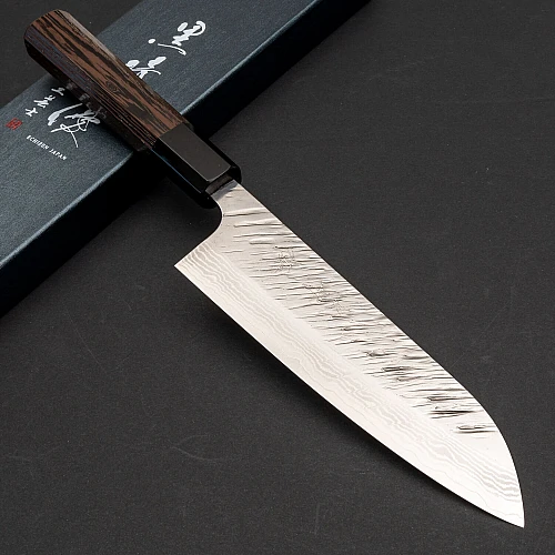 yu kurosaki fujin vg10 wenge santoku 17 cm