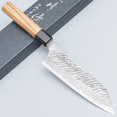 Yu Kurosaki Fujin VG10 Oak Bunka 16.5 cm