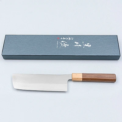 Yu Kurosaki Gekko XEOS Walnut Gyuto 21 cm | Knivesworld.eu