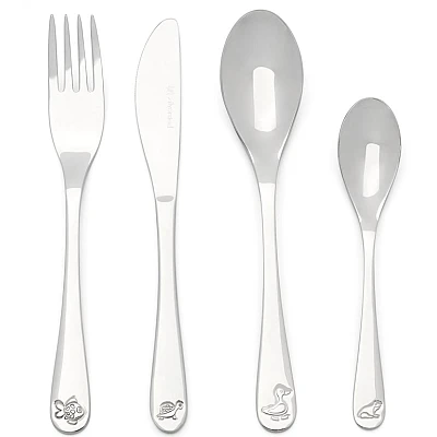 Zilverstad Kinderbestek Waterdieren 