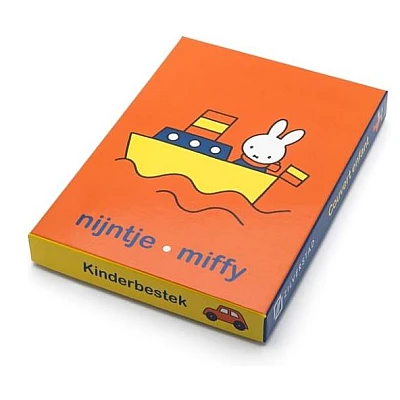 Zilverstad Kinderbestek Nijntjes Voertuigen 4 delig