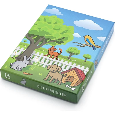 Zilverstad Kinderbestek Huisdieren