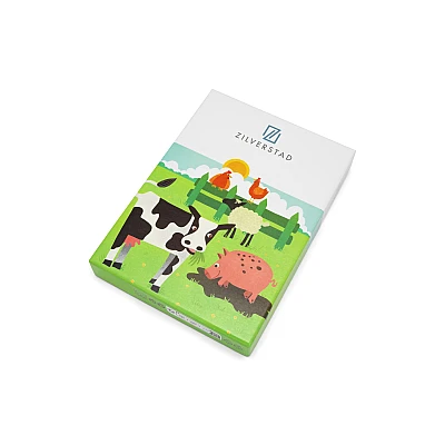 Zilverstad Kinderbestek Boerderijdieren