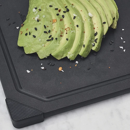 Zwilling Cutting Board Black With Juice Trench 31 x 21 cm