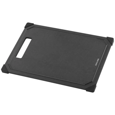 Zwilling Cutting Board Black With Juice Trench 31 x 21 cm