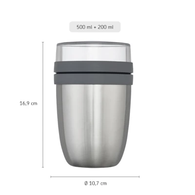 Mepal Insulated Lunchpot Ellipse Nordic Pink