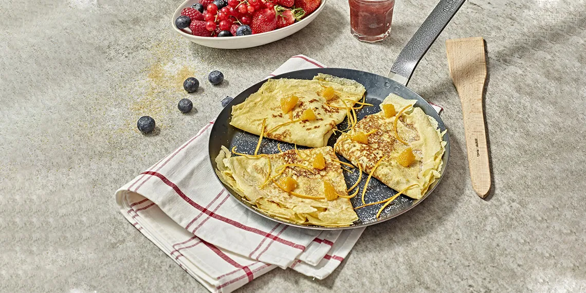 gezonde plaatstalen pannen