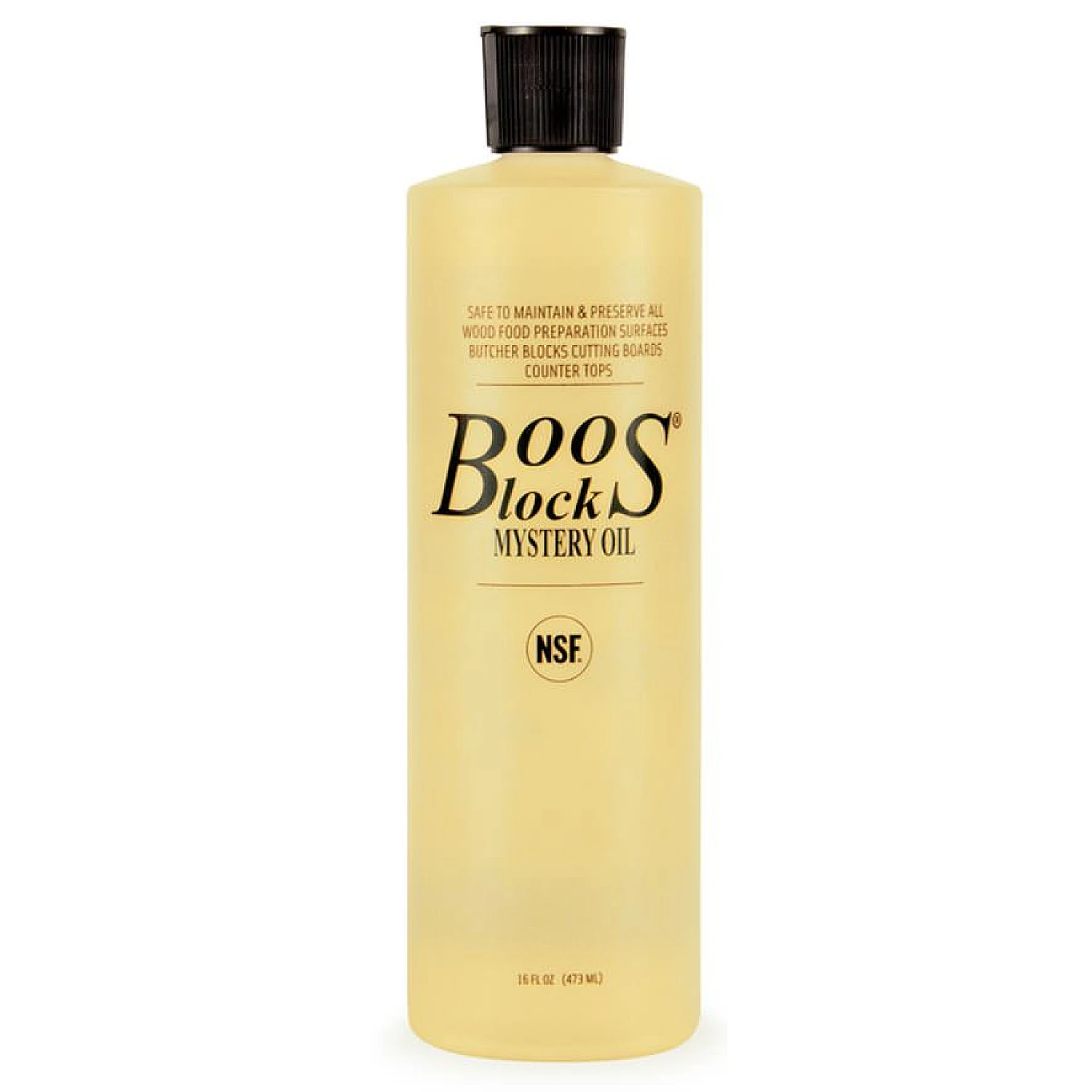 Boos Block olie product