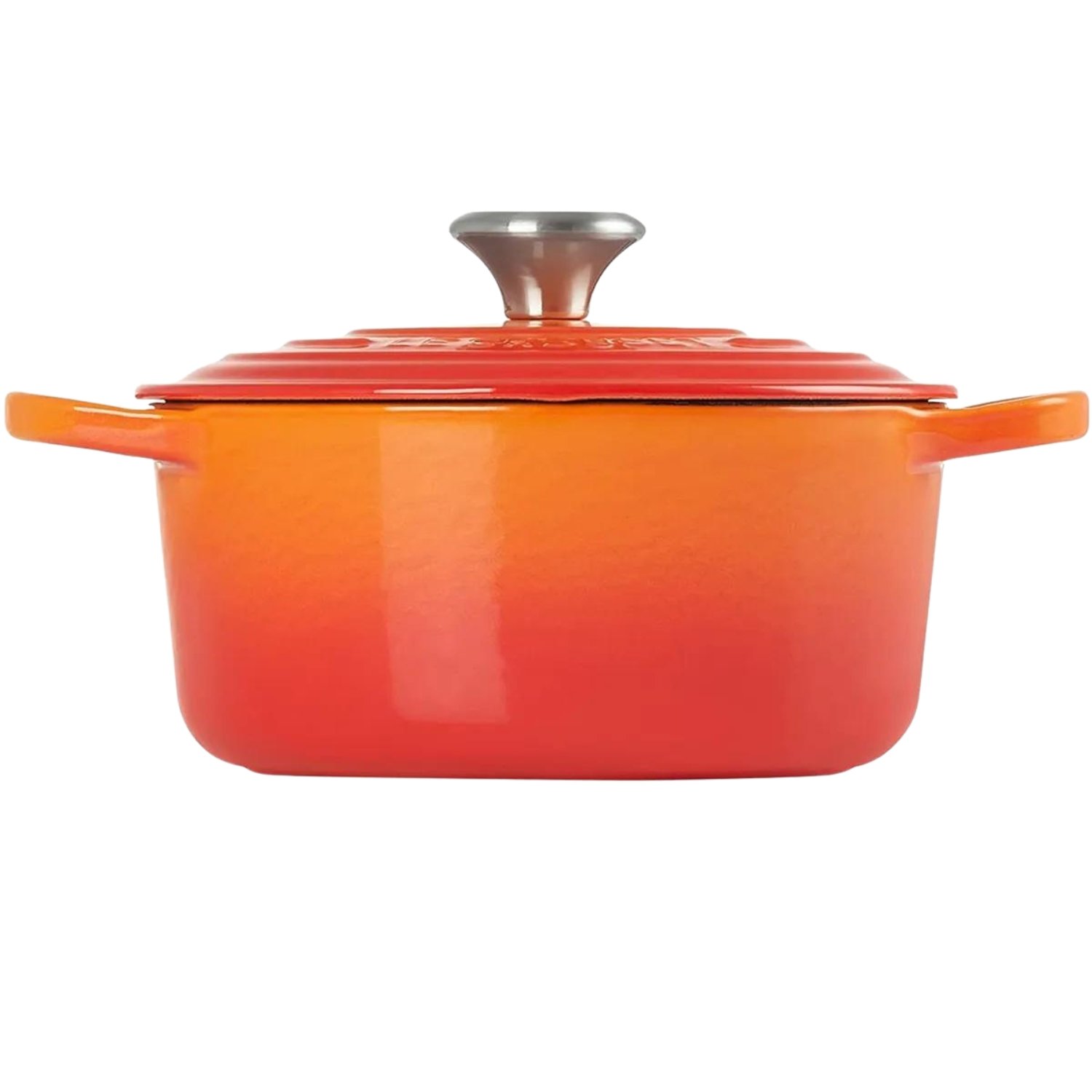 LE CREUSET レッド　20 シグニチャー ココット・ロンド 20cm チェリーレッド (ブラック