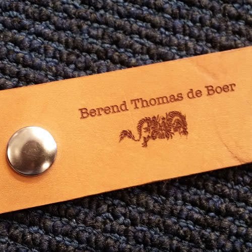 Leather Engraving in Amsterdam