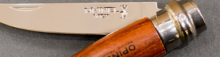 je rvs opinel zakmes onderhouden
